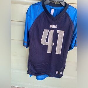 Great condition NBA  adidas 41 Dirk Nowitzki jersey youth  size Large